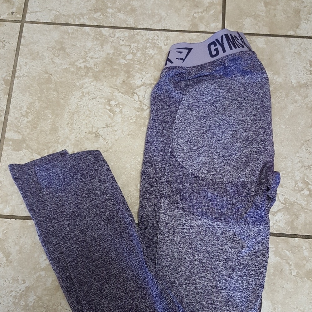 Gymshark flex leggings purple Medium